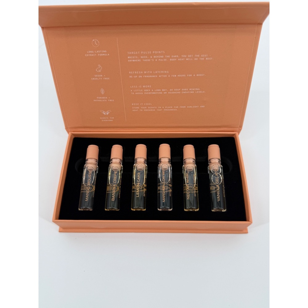 Oakcha Gourmand Collection Extrait de Parfum 6 Bottle Discovery Set 2ml Each